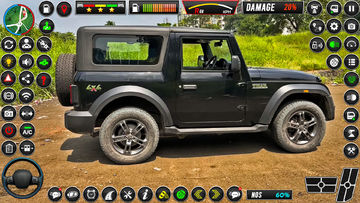 US Jeep Simulator Game 4x4 Game Screenshot