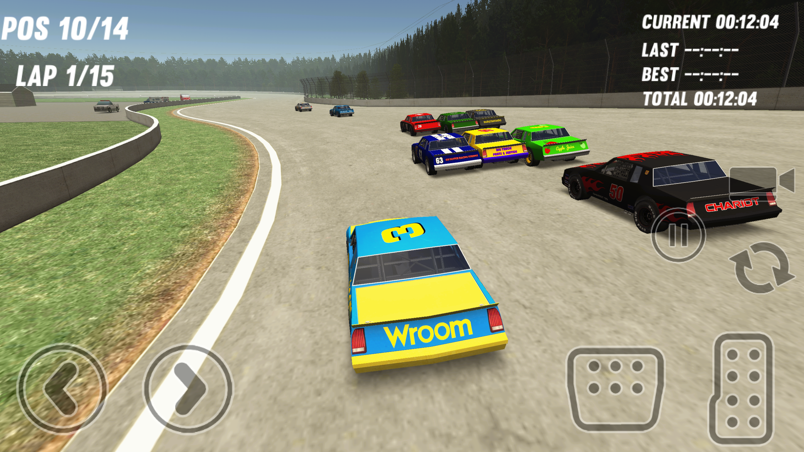 Screenshot 1 of Thunder Stock Cars 2 1.1.7