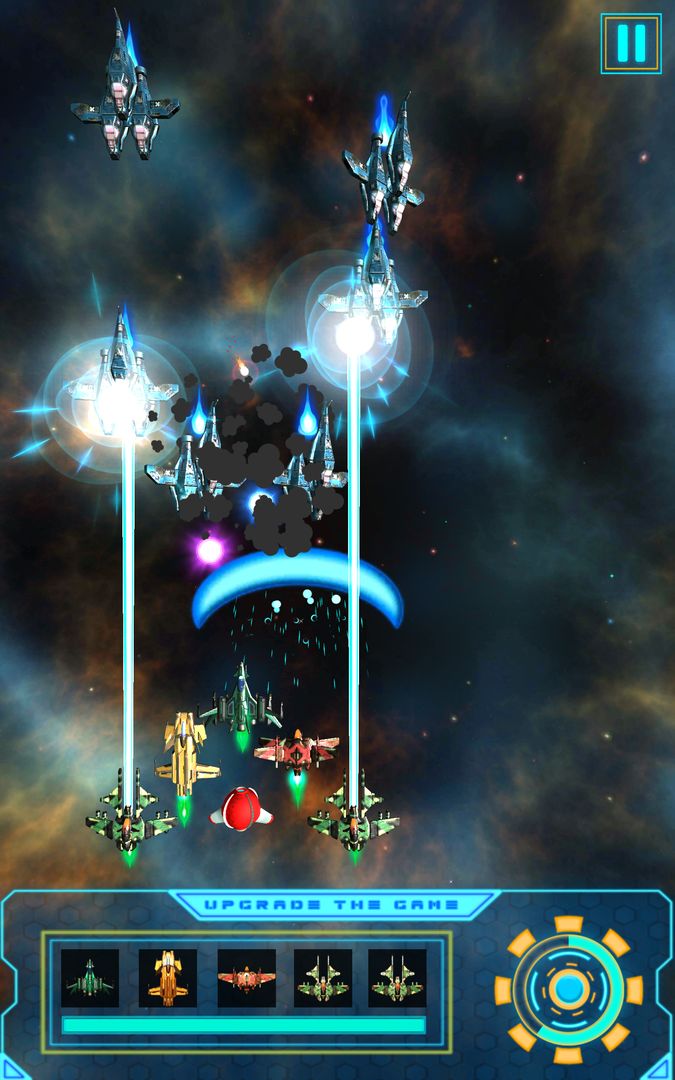 Upgrade the game 3: Spaceship Shooting screenshot game