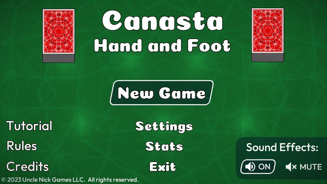 Canasta Hand and Foot Canasta