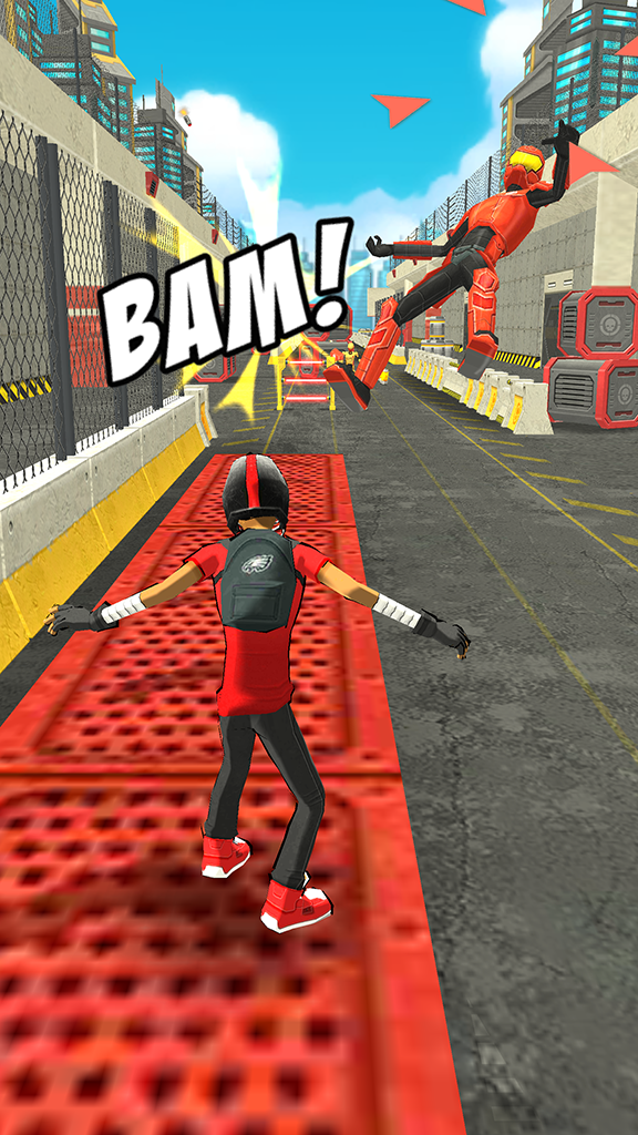 Screenshot of Action-Man Runner FREE