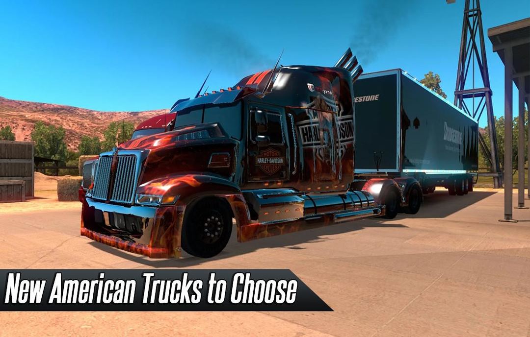 USA Truck Simulator 3D ภาพหน้าจอเกม