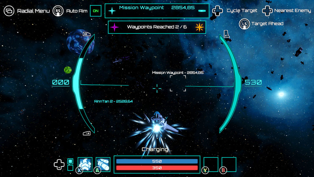 Screenshot of Devoid Prototype