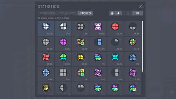 Shapez - Factory Game Game Screenshot