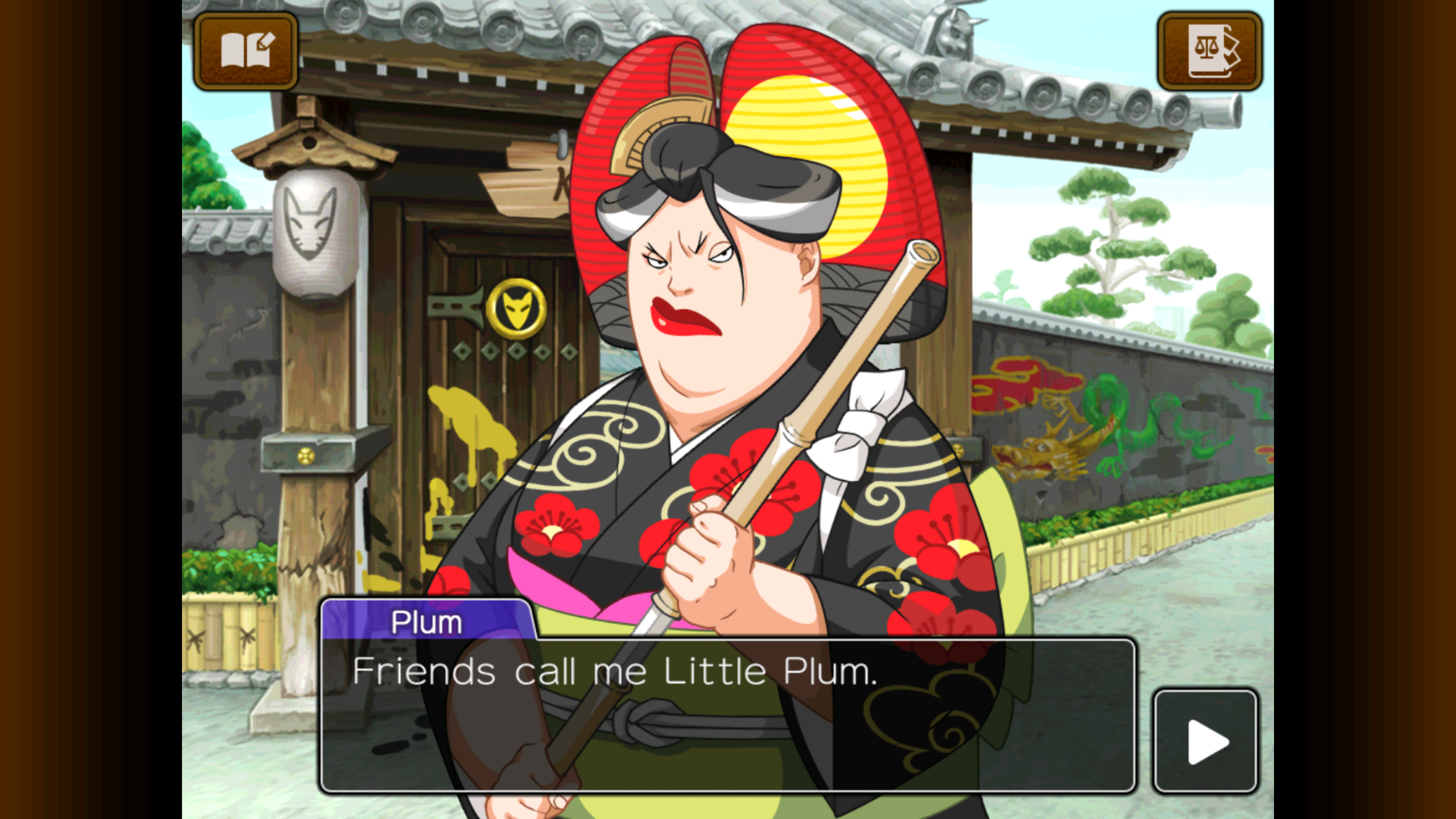 Apollo Justice Ace Attorney Game Screenshot