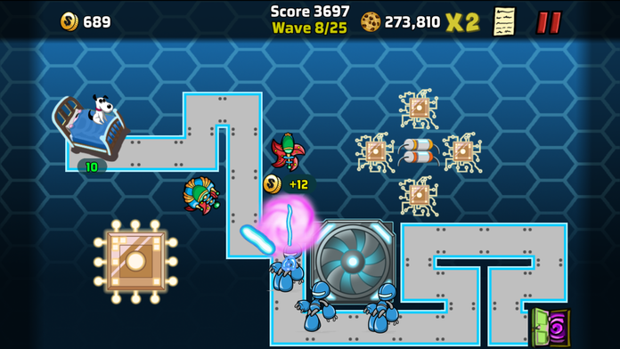 The Creeps! ゲームのスクリーンショット