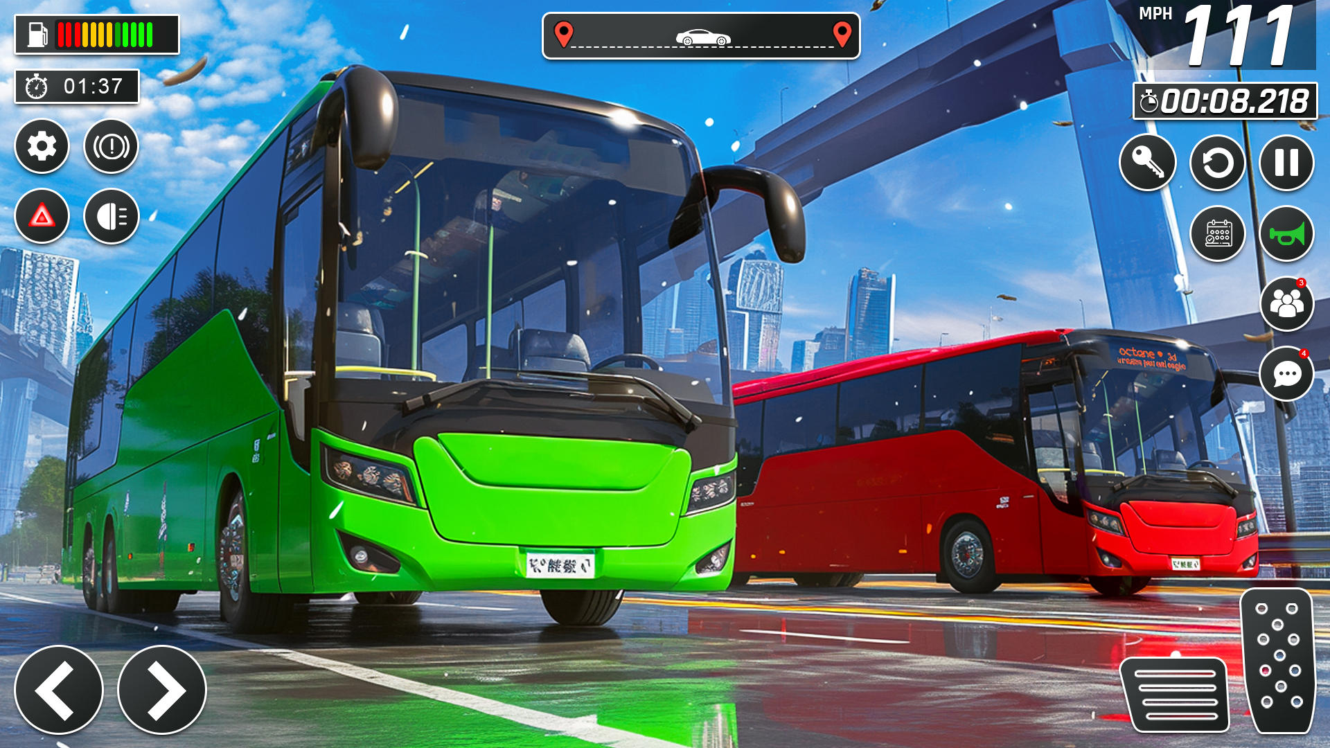 Bus Driving 3d: Bus Sim Games screenshot game