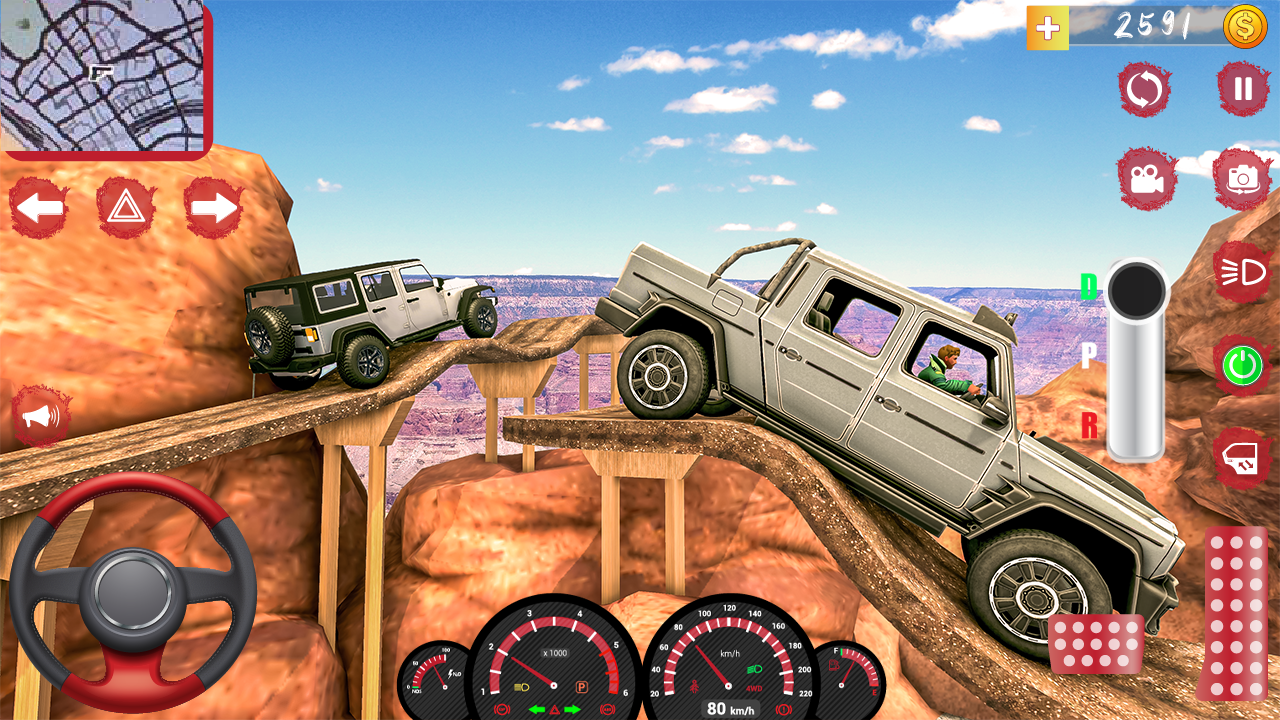 Mud Jeep Mud Driving Simulator Game Screenshot