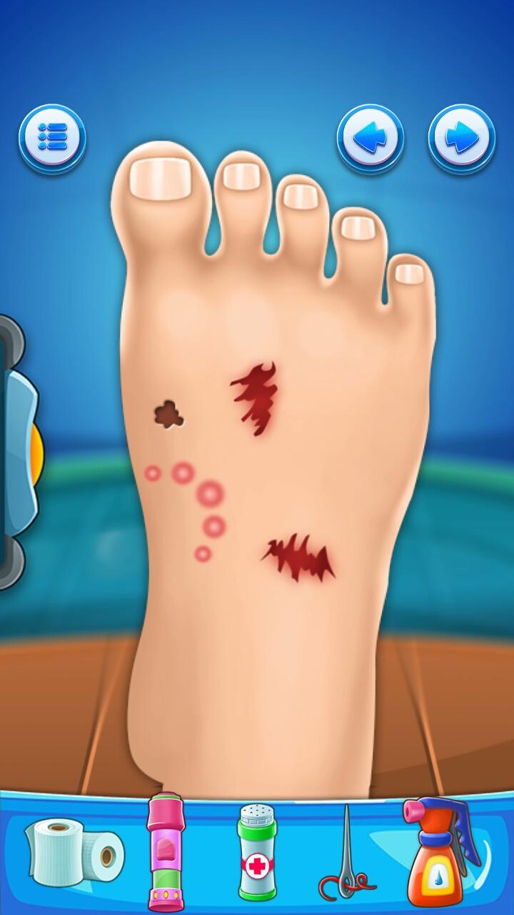 Screenshot of Foot Health