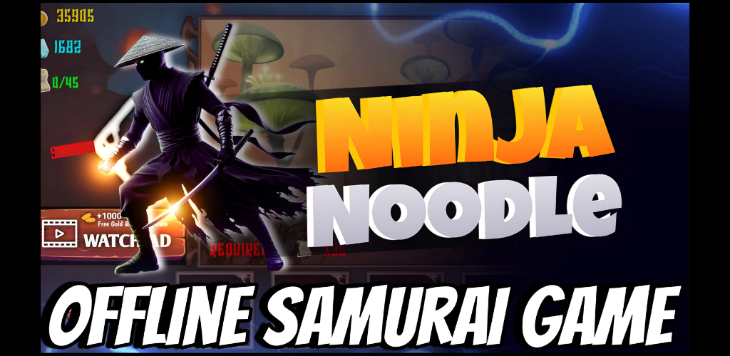 Banner of Ninja Noodle: Offline Samurai 