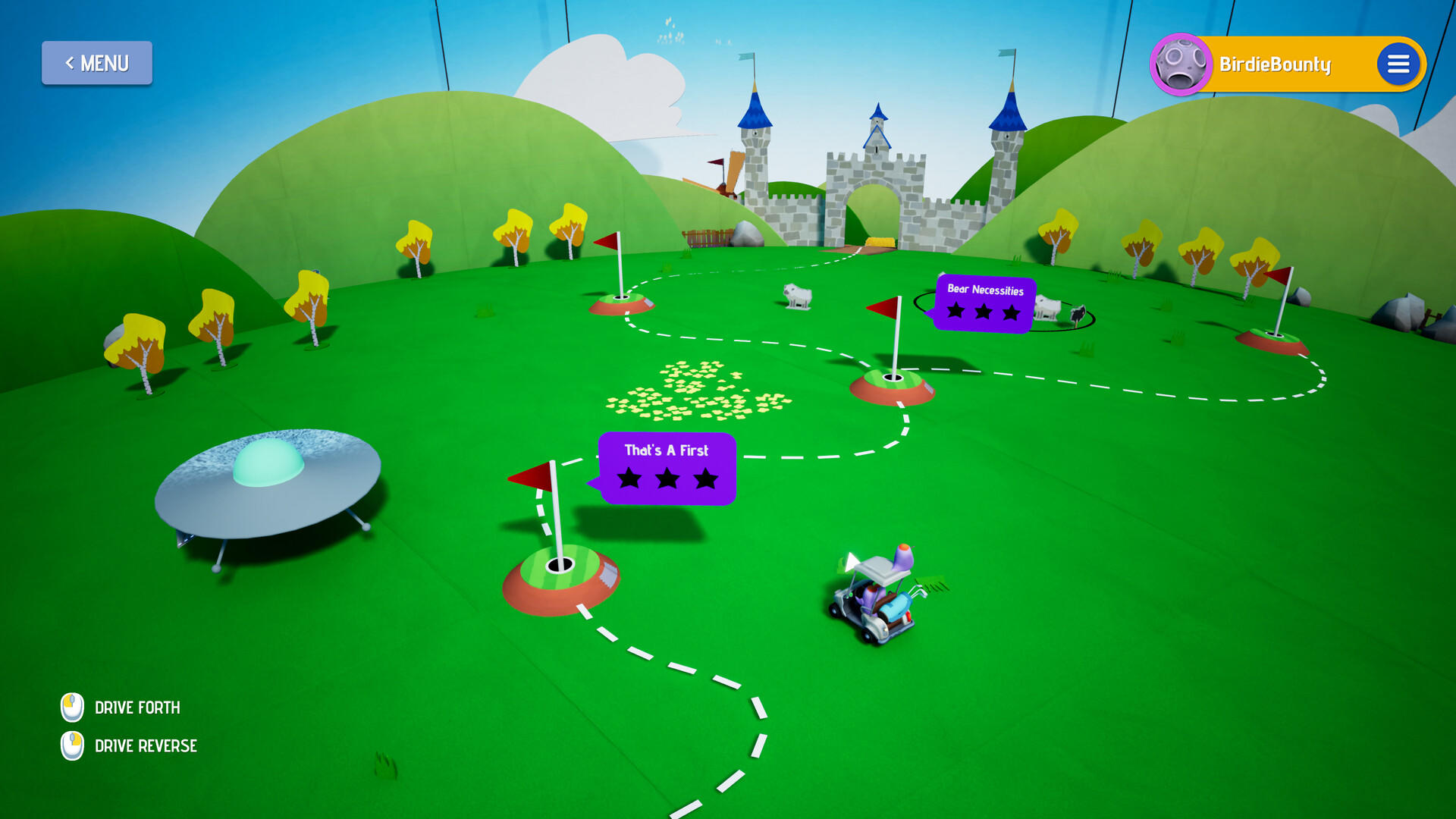 Minigolf Galaxy 게임 스크린 샷