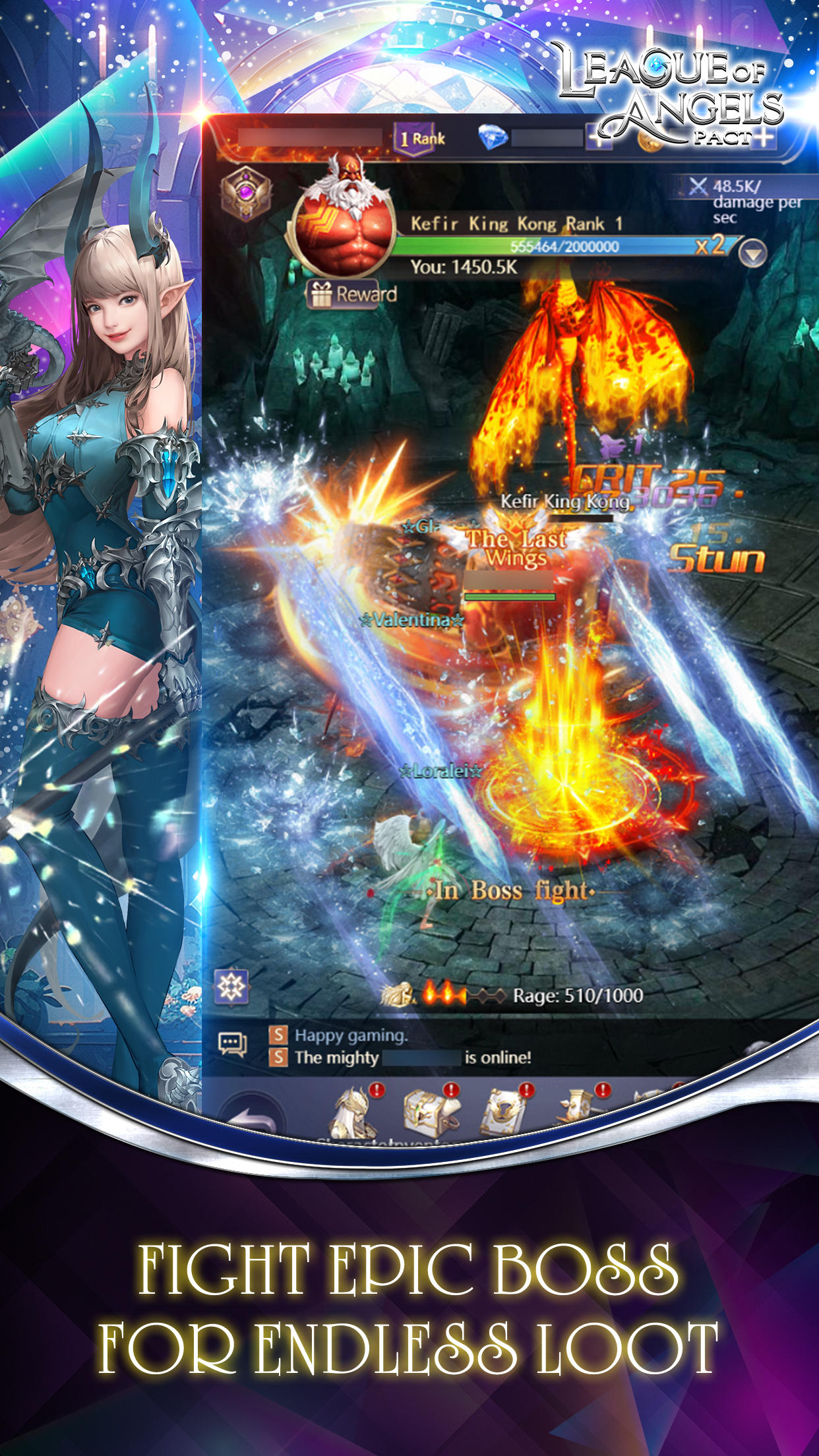 Screenshot of League of Angels: Pact