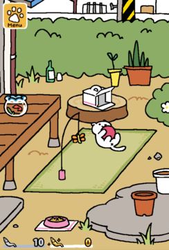 Neko Atsume: Kitty Collector Game Screenshot