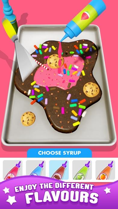 Ice Cream Roll Maker Game Game Screenshot