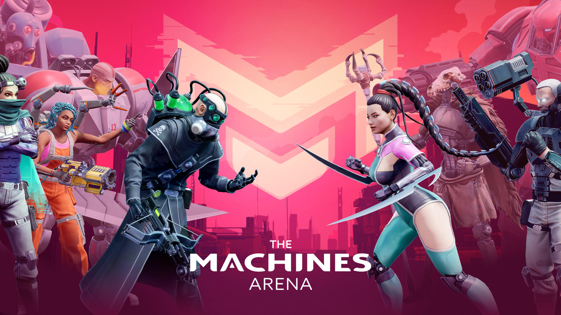 Screenshot of The Machines Arena
