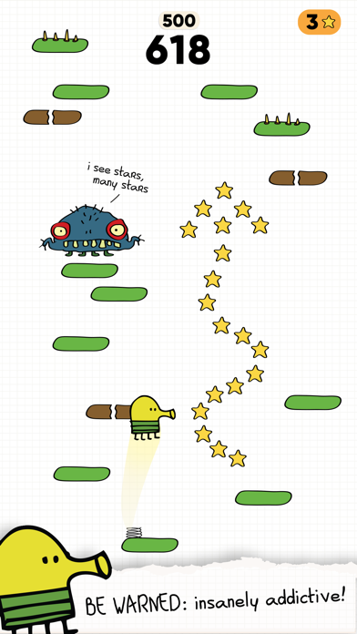 Doodle Jump 2+ Game Screenshot