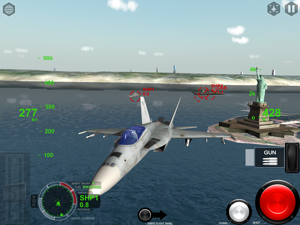 AirFighters Pro ภาพหน้าจอเกม