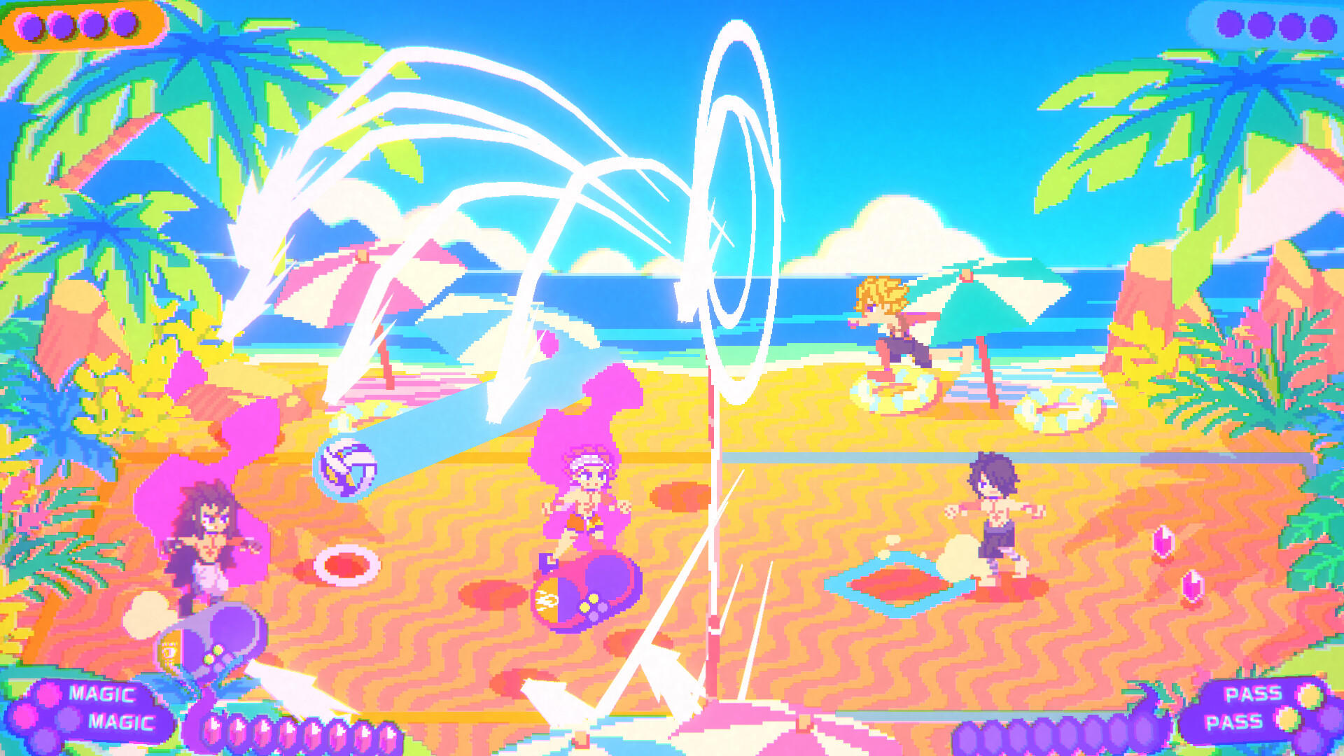FAIRY TAIL: Beach Volleyball Havoc Game Screenshot