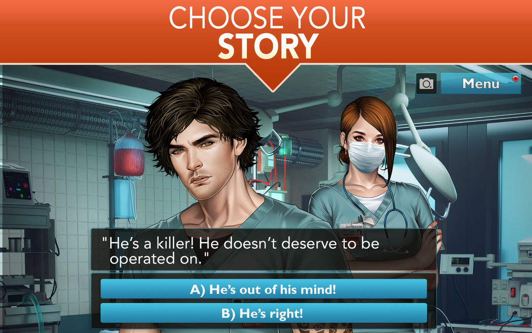 Is It Love? Blue Swan Hospital screenshot game