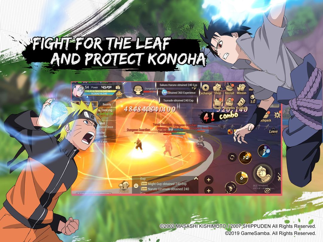 Screenshot of Naruto: Slugfest