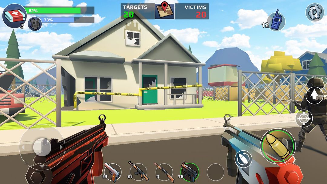 Battle Royale: FPS Shooter ภาพหน้าจอเกม