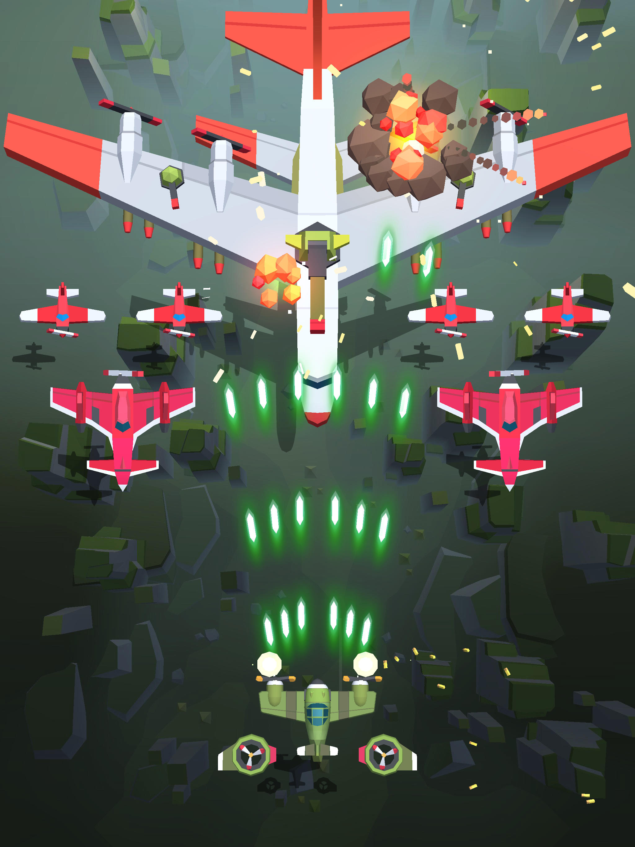 Burning Sky: Aircraft Combat Game Screenshot