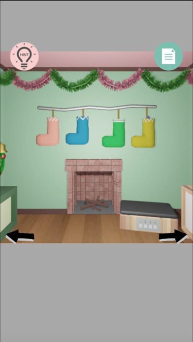小人の脱出ゲーム　クリスマス Game Screenshot