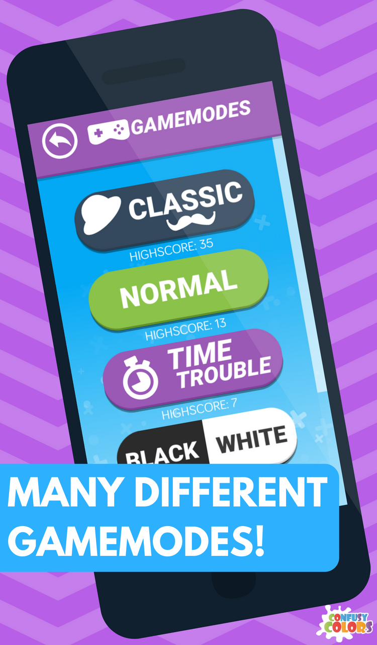 Confusy Colors - train your brain for free screenshot game