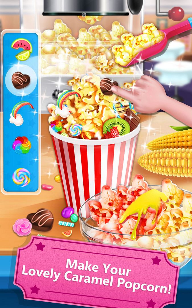 Screenshot of Movie Night Snack Maker