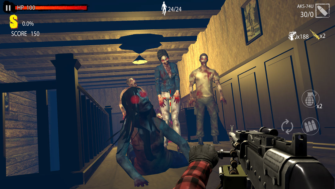 Zombie Hunter D-Day : 20Mil + screenshot game