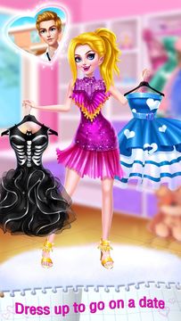 Vampire Girl Dress Up Game Screenshot