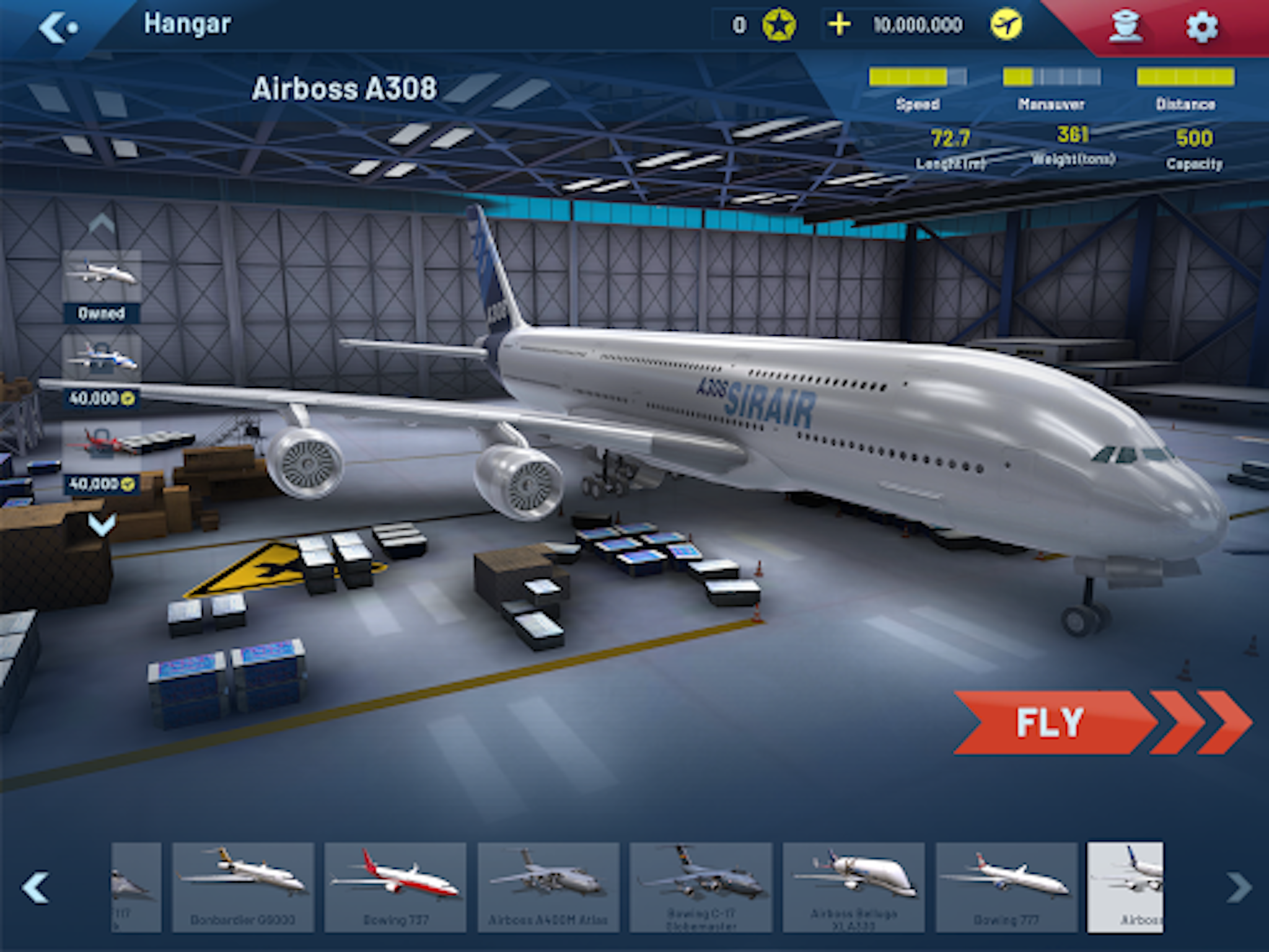 Flight Simulator : Plane Game Game Screenshot
