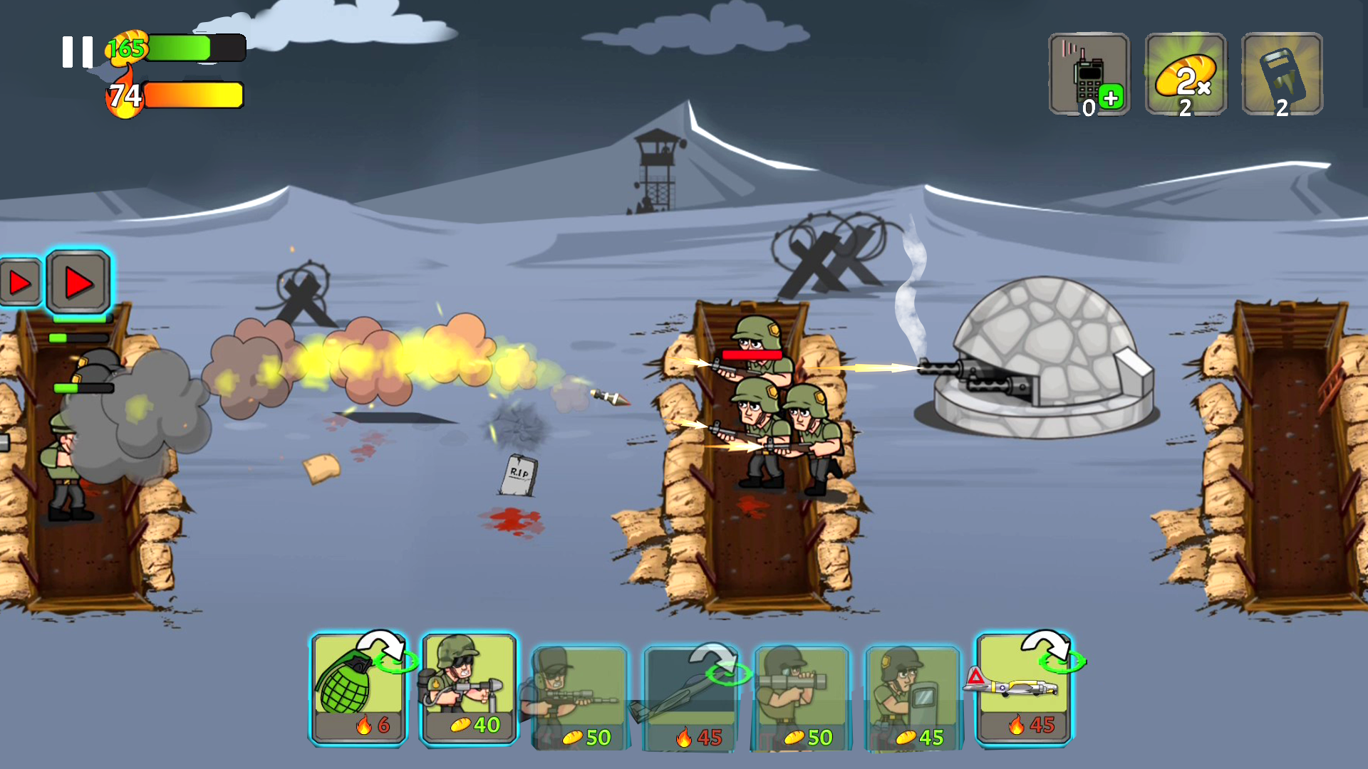 War Strategy Game: RTS WW2 Game Screenshot