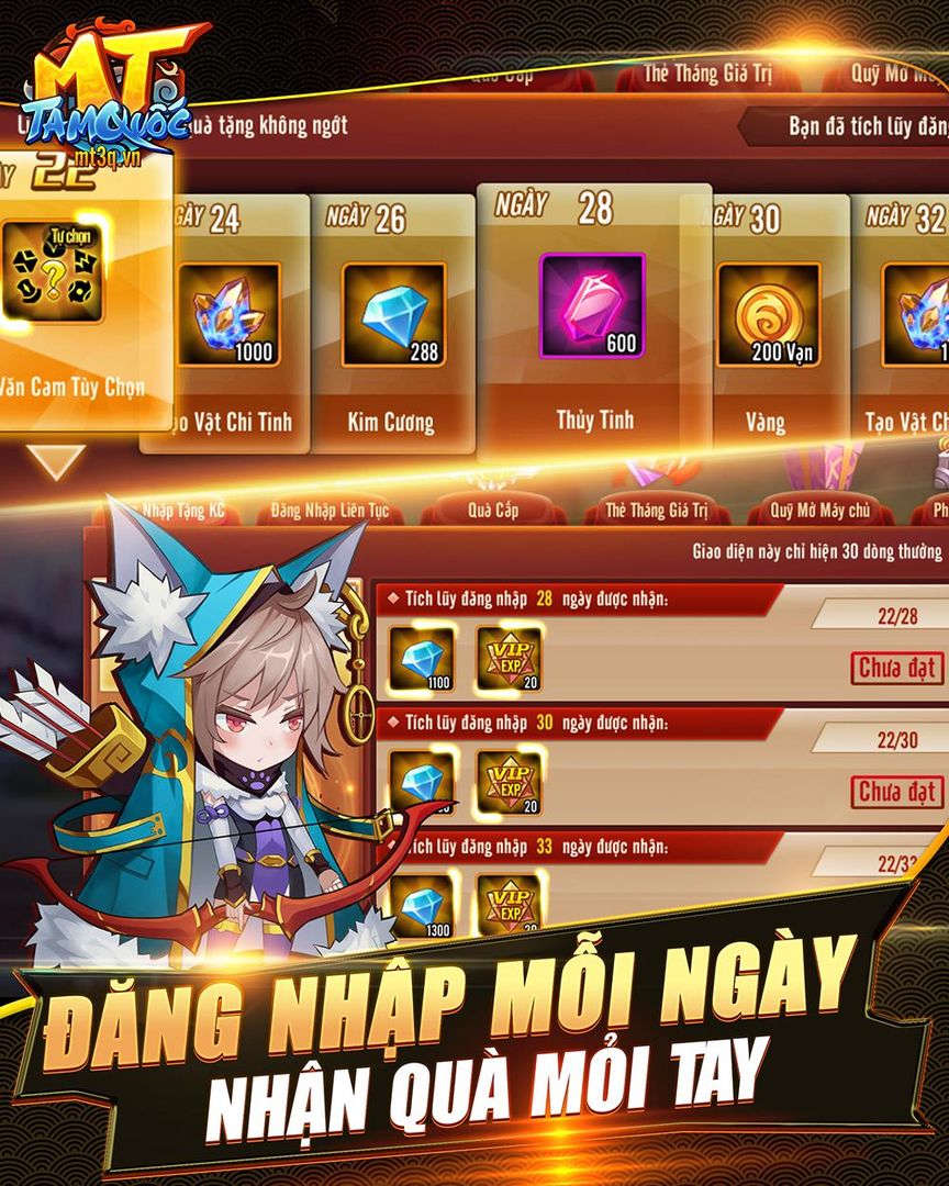 MT Tam Quốc screenshot game