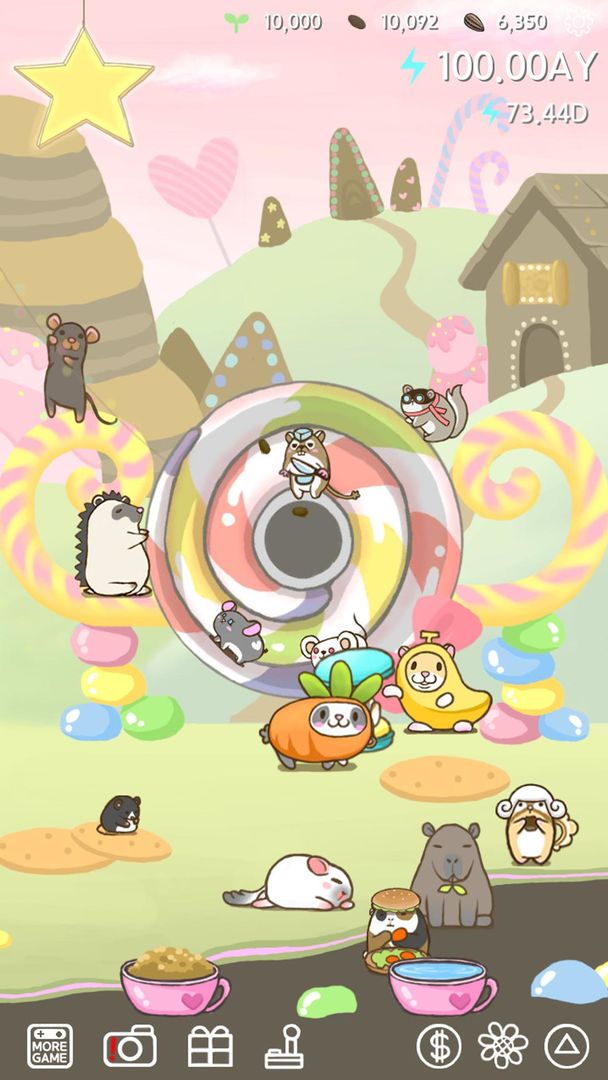 Screenshot of Rolling Mouse -Hamster Clicker