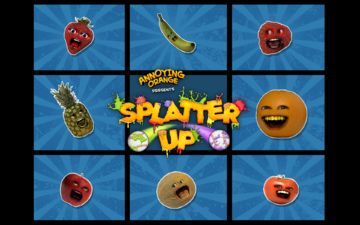 Annoying Orange: Splatter Up! Game Screenshot