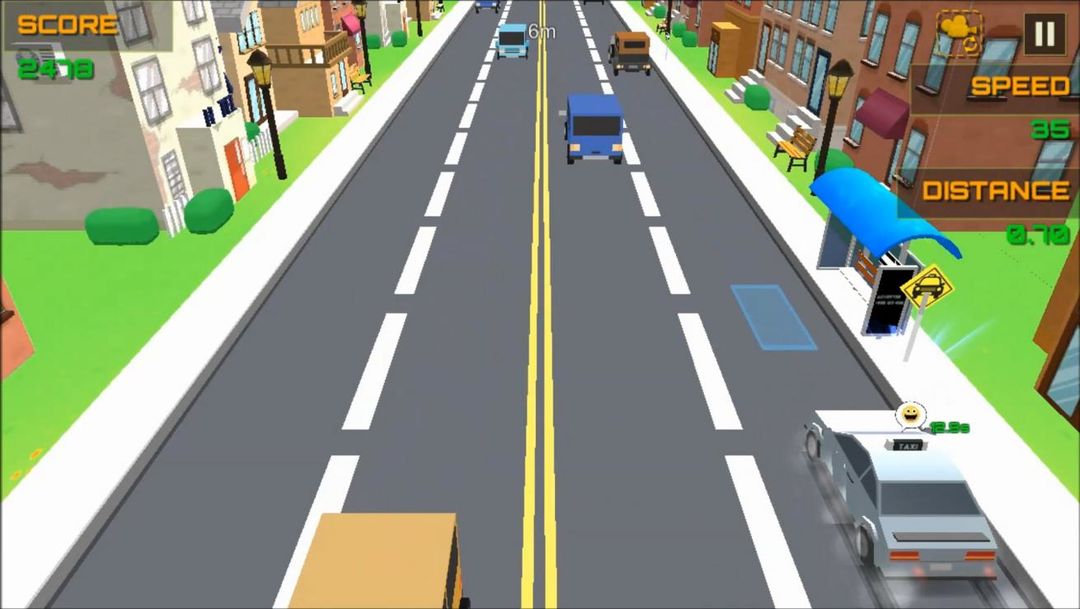 Speed Taxi Driver.io screenshot game