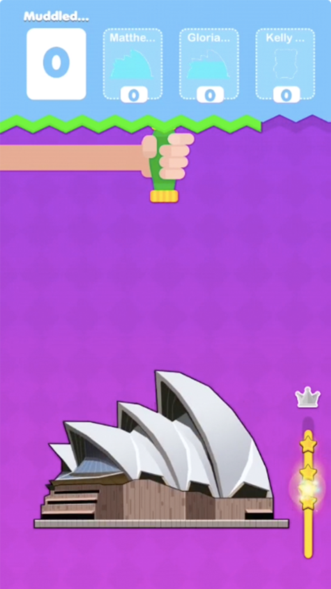 Screenshot of Fill up water