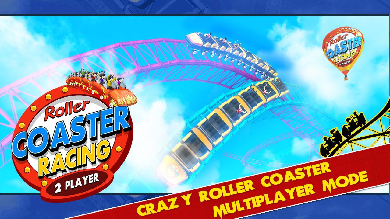Roller Coaster Racing 3D 2 player Game Screenshot