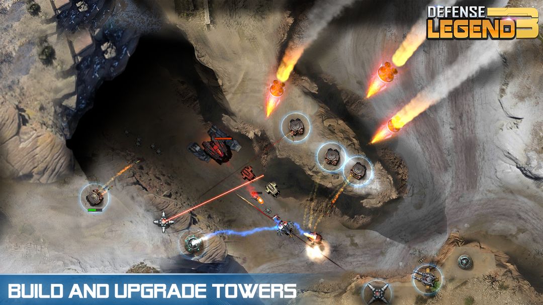 Defense Legend 3: Future War screenshot game