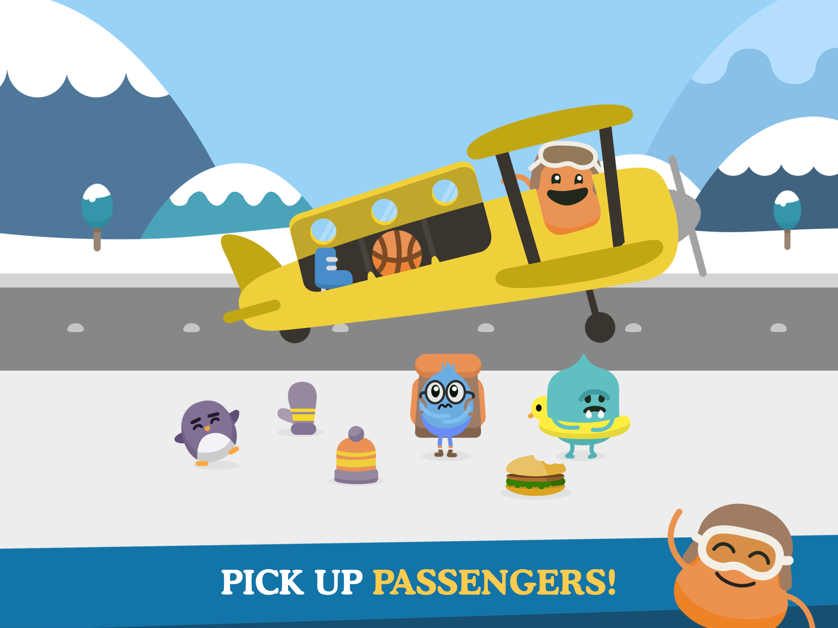Dumb Ways JR Madcap's Plane Game Screenshot