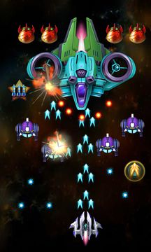 Squadron Attack:Galaxy Invader Game Screenshot