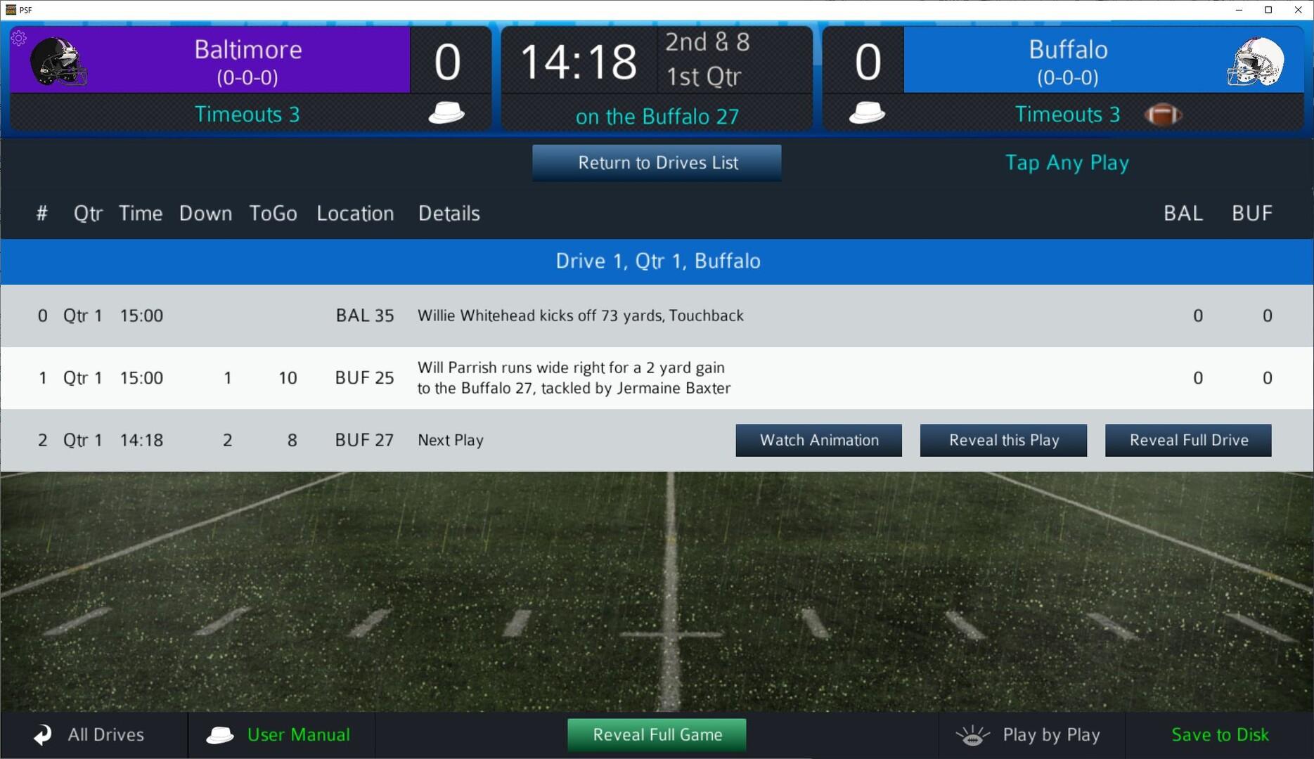 Pro Strategy Football 2026 Game Screenshot