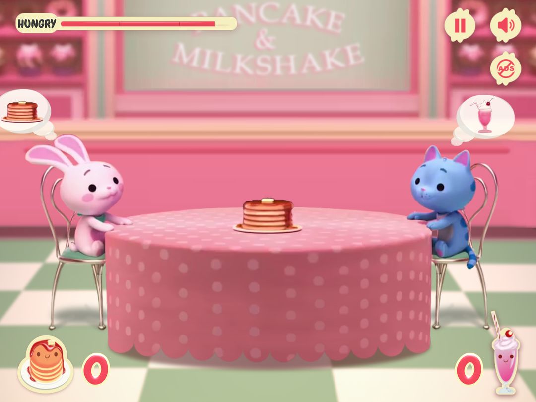 Screenshot of Pancake and Milkshake!