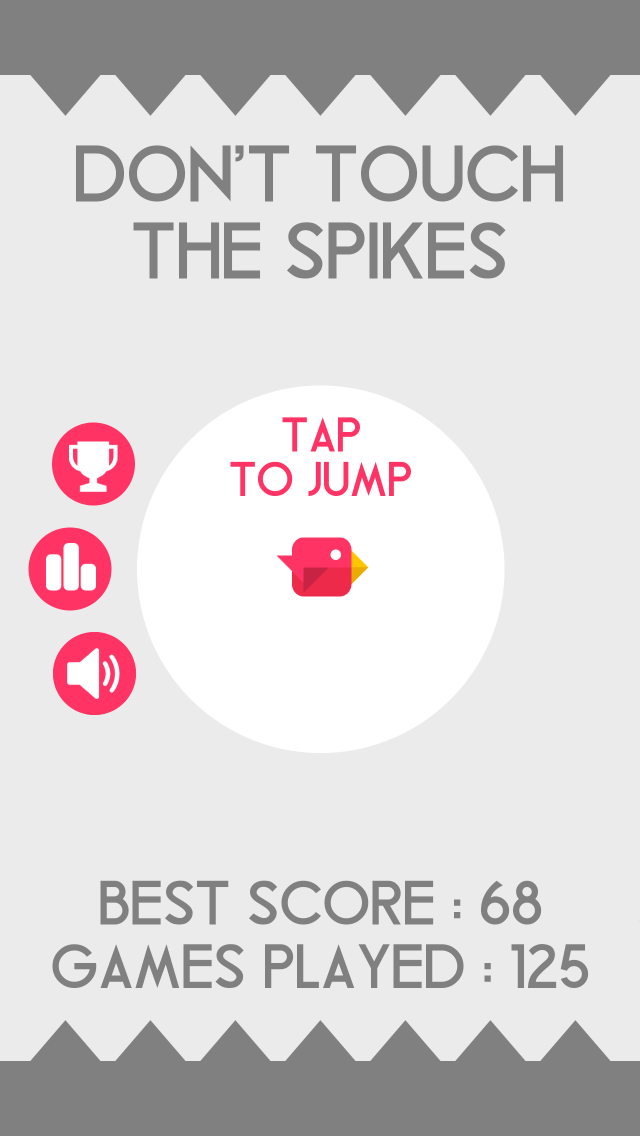 Don't Touch The Spikes Game Screenshot