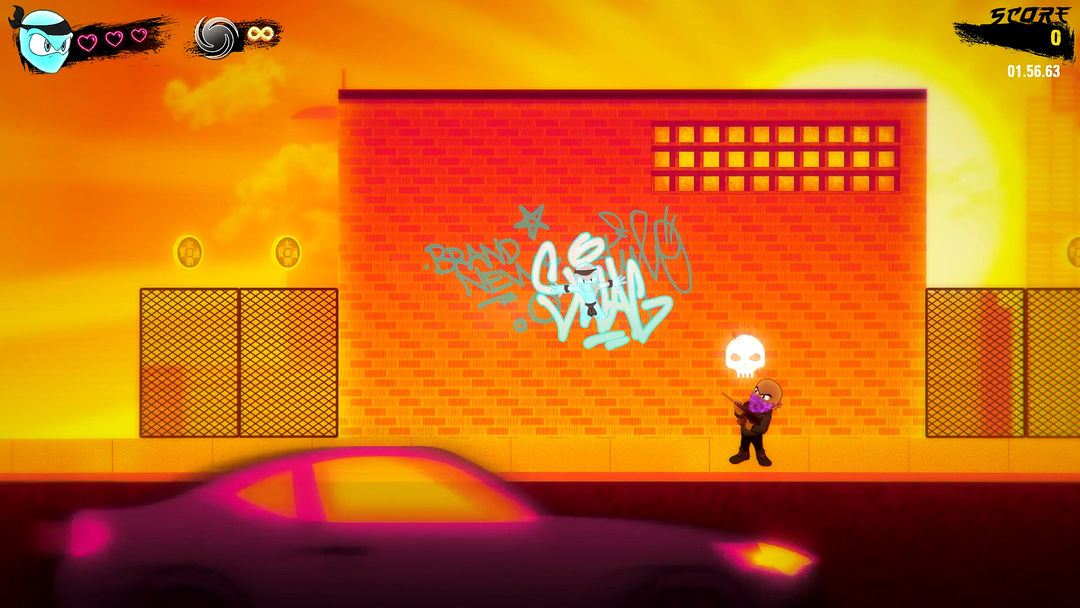 Screenshot of Neon the Ninja
