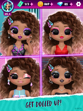Cuplikan Layar Game LOL Surprise! OMG Fashion Club
