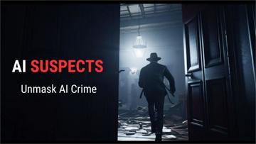 Banner of AI Suspects: Unmask AI Crime 