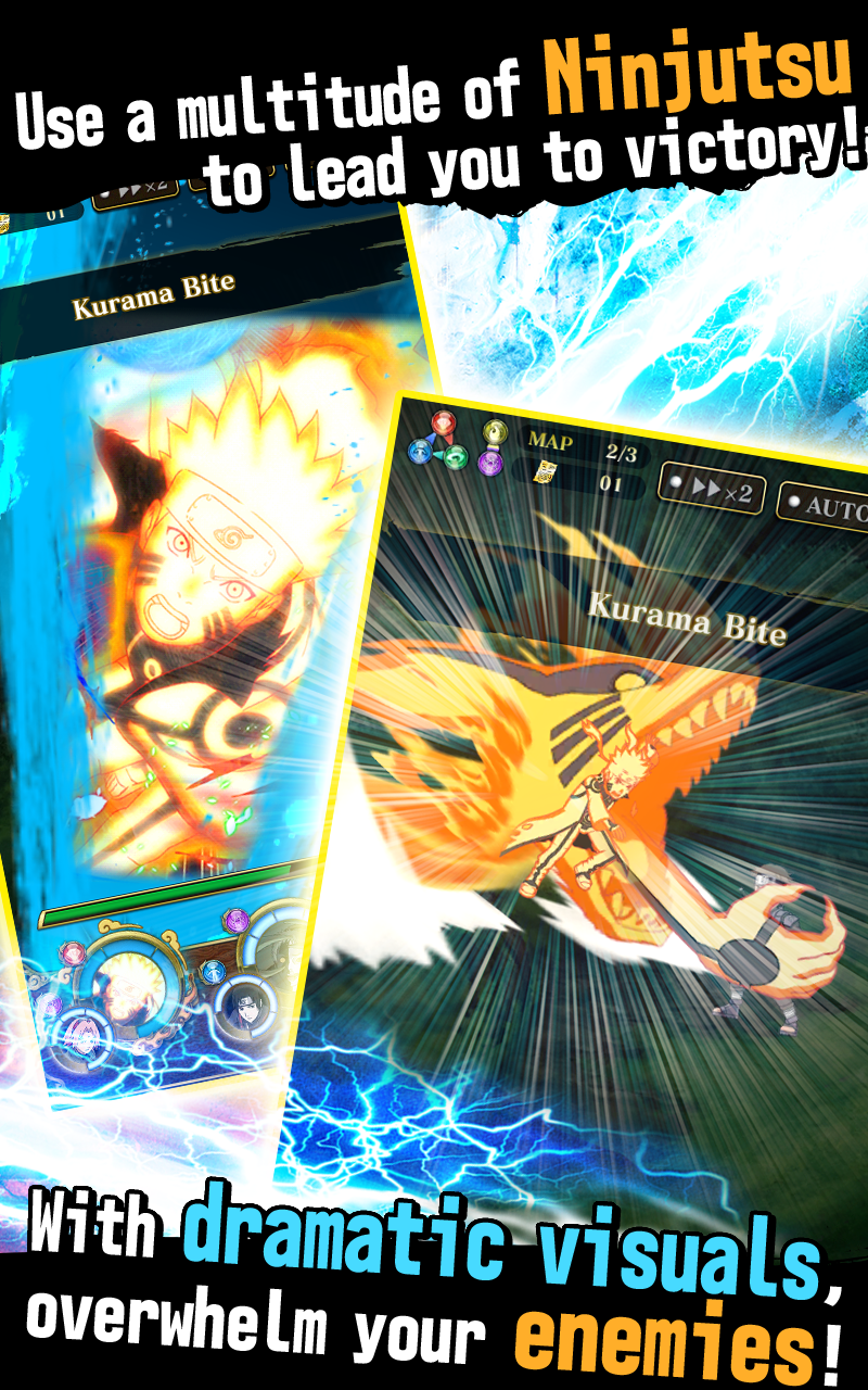 Ultimate Ninja Blazing Game Screenshot