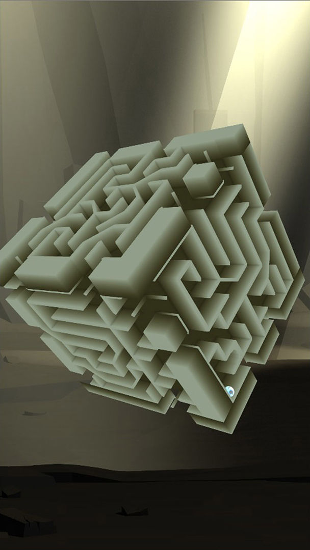 Screenshot of rubik maze